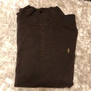 Mens Polo Ralph Lauren half-zip pullover
